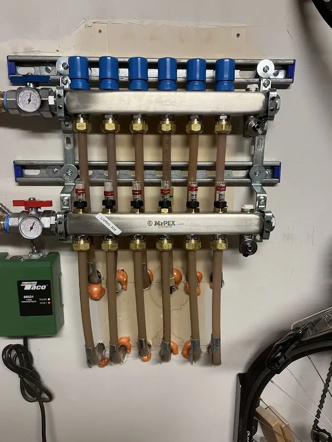 Plumber performing Leak Detection at a residential property in Groesbeck